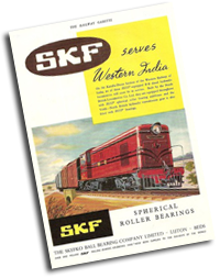 SKF Vintage Railway Bearings Catalogue